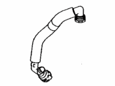 2020 Toyota GR Supra Crankcase Breather Hose - 12261-WAA03