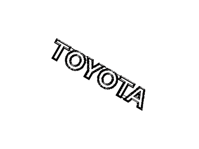 2003 Toyota Camry Emblem - 75447-33090