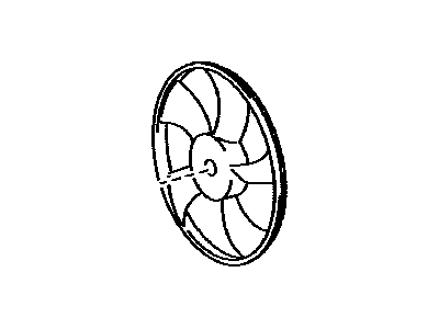 Toyota Matrix Fan Blade - 16361-0H250