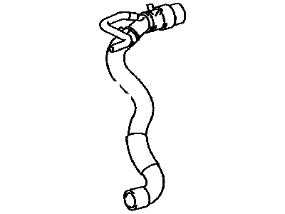 Toyota RAV4 Radiator Hose - 16571-0P170