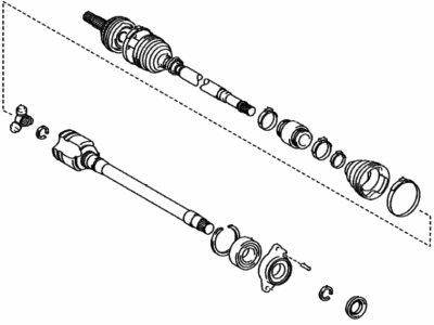 2023 Toyota RAV4 Axle Shaft - 43410-0R280