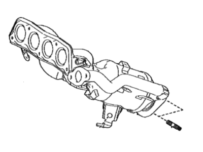 2024 Toyota Camry Exhaust Manifold - 17141-F0011