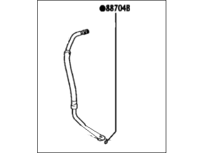 Toyota 88704-0R260 HOSE SUB-ASSY, SUCTI