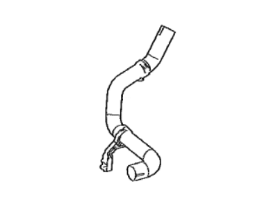 Toyota 16571-F0410 HOSE, RADIATOR, NO.1