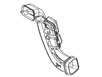 2023 Toyota RAV4 Air Duct - 17750-F0210