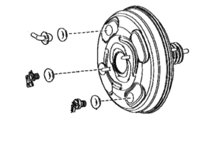 2021 Toyota RAV4 Brake Booster - 44610-0R131