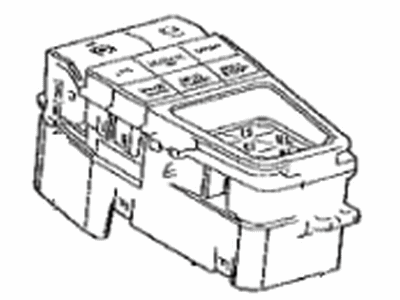 Toyota 84010-42120 Control & Panel Assembly