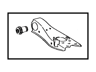 1984 Toyota Van Control Arm - 48069-28020