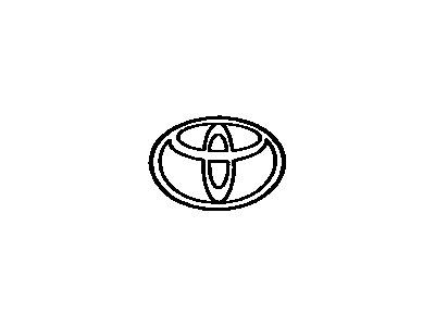 2003 Toyota Camry Emblem - 75441-YY060