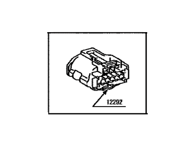 toyota housing connector f 12293