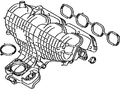 2013 Toyota Prius V Intake Manifold - 17120-37053