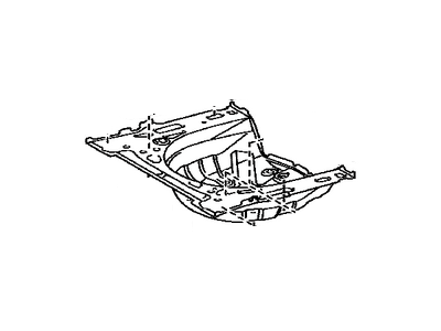 Toyota 58311-47071 Pan, Rear Floor