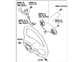 Toyota Solara Steering Wheel - 45100-06811-B1 Wheel Assembly, Steering