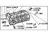 Toyota Tundra Cylinder Head - 11102-39175 Head, Cylinder, LH