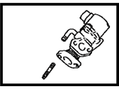 Toyota Tundra EGR Valve - 25620-38240 Valve Assembly, EGR W/MO