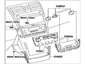 Toyota Camry A/C Switch - 55900-33B32 Control Assy, Air Conditioner