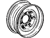 42601-60262-03 Genuine Toyota Wheel, Disc