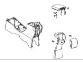 Toyota Yaris Center Console Base - 58910-52050-B0 Box Assy, Console, Rear