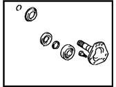 Toyota Celica Axle Shaft - 43049-20030 Shaft Sub-Assembly, Front Drive Flange