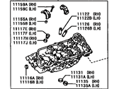 Toyota Avalon Cylinder Head - 11102-29037 Head, Cylinder, LH