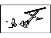 Toyota Supra Window Regulator - 69802-14100 Regulator Sub-Assy, Front Door Window, LH