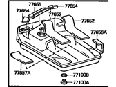 Toyota Supra Fuel Tank - 77001-19425 Tank Assy, Fuel