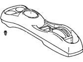 Toyota Echo Center Console Base - 58911-52020-E0 Box Sub-Assy, Console, Rear