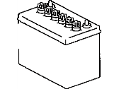 Toyota Matrix Car Batteries - 28800-02010 Battery