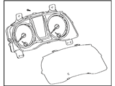 Toyota Tacoma Instrument Cluster - 83800-04D11 Meter Assy, Combination