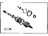 Toyota Celica CV Joint - 43470-29065 Shaft Assembly, Front Drive Outboard Joint, Left