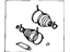 Toyota 04438-03020 Front Cv Joint Boot Kit