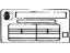 Toyota 42661-AA011 Label, Tire Pressure Information