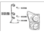 Toyota 81550-0C090 Lamp Assembly, Rear Combination