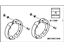 Toyota SU003-04546 Shoe Repair Kit