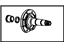 Toyota 43401-60012 Spindle Sub-Assy, Steering Knuckle