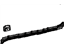 Toyota 68161-60010 Weatherstrip, Front Door Glass, Outer