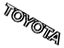 Toyota 75444-08020 Back Door Name Plate, No.2