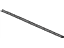 Toyota 85224-AA040 Plate, WIPER Rubber Backing