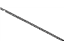 Toyota 85224-44040 Plate, WIPER Rubber Backing