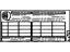 Toyota 42661-47680 Label, Tire Pressure