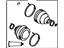 Toyota 04438-10060 Front Cv Joint Boot Kit, In Outboard, Left