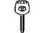 Toyota 89786-60170 Transmitter, Transponder Key Sub